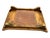 Vintage Chinese Bamboo & Split Reed Serving Tray | Asian Decorative Tray, 15" For Sale In Portland, ME - Image 6 of 6