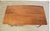 1960s Refinished Walnut Mid Century Desk For Sale - Image 9 of 10