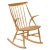 Danish Beech Rocking Chair by Illum Wikelso for Niels Eilsen, 1960s For Sale - Image 12 of 12
