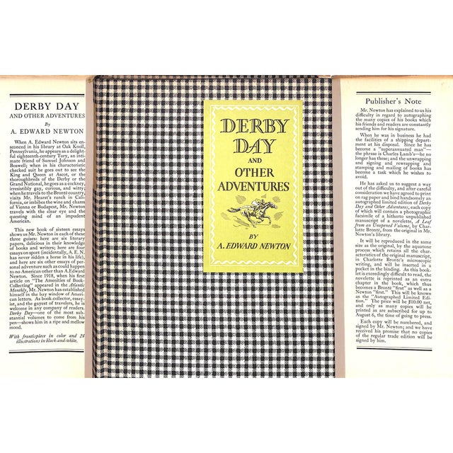 Traditional "Derby Day and Other Adventures" 1934 Newton, A. Edward For Sale - Image 3 of 11