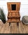 Wood Antique Italian Burl Wood Carved Legs Sewing Side Table, 1890s For Sale - Image 7 of 10