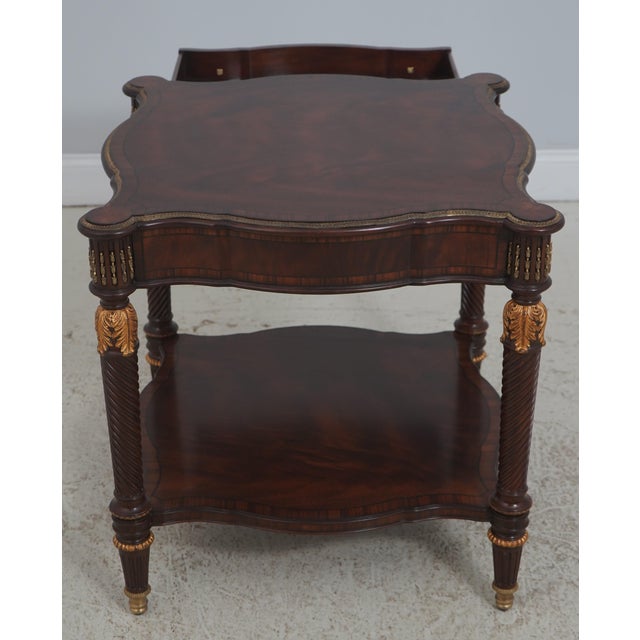 Pair of Theodore Alexander Althorp Mahogany End Tables For Sale - Image 16 of 18