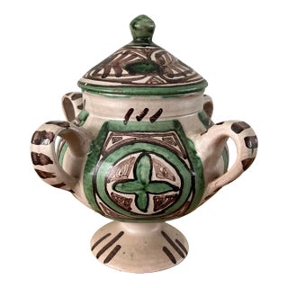 1960s Domingo Punter Lidded Vessel, Signed and Numbered-Spain For Sale