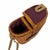 Vintage Double Buckle Crossbody Basket Wine Caddy For Sale - Image 4 of 6