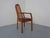 Brown Danish Teak and Leather Armchair from Dyrlund, Denmark, 1970s For Sale - Image 8 of 16