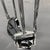 Metal MCM Chrome Fireplace Tool Set For Sale - Image 7 of 12