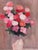 Realism Mid 20th Century Un Bouquet De Fleurs, Oil on Board, by Anna Costa (1922-2022) France For Sale - Image 3 of 4