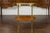 Mid-Century Modern English Midcentury Mahogany Oval Two-Tiered Table with Brass Accents For Sale - Image 3 of 12