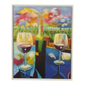 Pearl Mintzer 'Cabernet Sunset' Original Painting