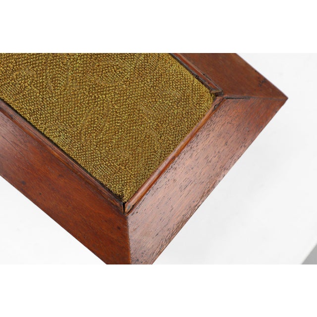 Art Deco French Sewing Box with Yellow Top, 1900s For Sale - Image 10 of 11