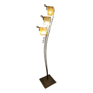 Brutalist Italian Floor Lamp, 1990s For Sale