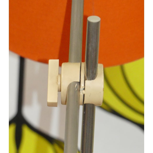 Orange Red Table Lamp, 1970s For Sale - Image 11 of 14
