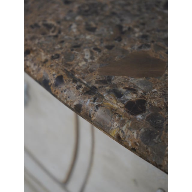 Marble Top Italian Style Commode Chest For Sale - Image 13 of 17