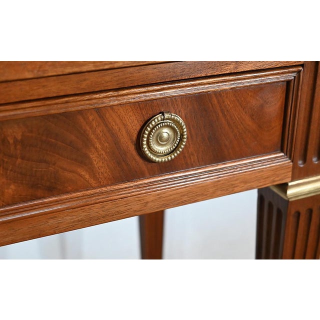 Small Mid-19th Century Louis XVI style Mahogany Bonheur-du-Jour Desk For Sale - Image 14 of 18