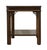 Altavista Lane Solid Cherry Traditional Chippendale Style 27x20" Accent End Table W. Glass Top For Sale In Kansas City - Image 6 of 8