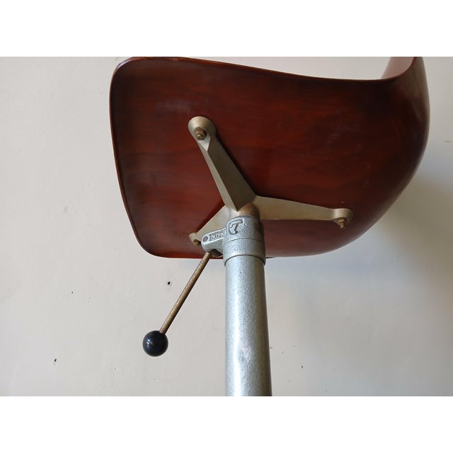 Vintage Industrial Stool, 1960s For Sale - Image 15 of 17
