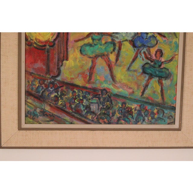 Nathan Gutman, Dance, 1960s, Oil on Canvas, Framed For Sale - Image 13 of 18