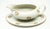 1920s Art Deco Gravy Boat and Underplate from Giesche Pottery, Poland, 1920s For Sale - Image 5 of 5