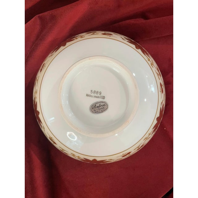 Andrea by Sadek Imari Styled Bowl For Sale In Atlanta - Image 6 of 7