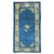1940s Zabihi Collection Blue Chinese Small Rug - 2'1" x 3'8" For Sale - Image 15 of 18