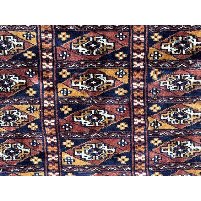 Vintage Turkmen Style Pakistani Chowal Bobyrugs Rug, 1980s For Sale - Image 11 of 18