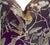 Botanical Brocade Pillows in Deep Plum - A Pair For Sale - Image 4 of 6