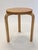 Vintage Stool by Alvar Aalto for Artek, Finland, 1950s For Sale - Image 6 of 11