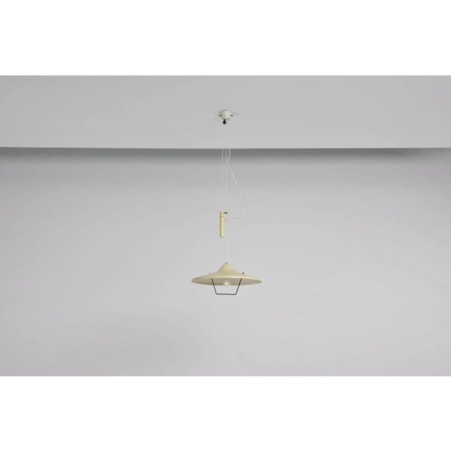 Metal Counter Balance Pendant Lamp from Stilnovo, 1955 For Sale - Image 7 of 13
