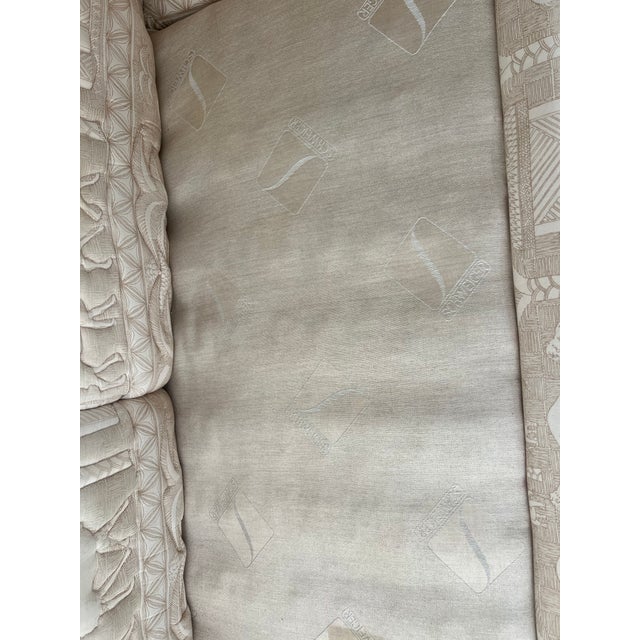 1970s Vivai Del Sud Style 3-Seat Hollywood Regency Style Sofa For Sale - Image 12 of 12