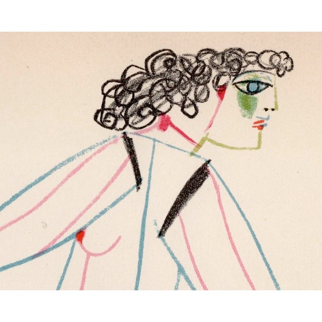 1950s Pablo Picasso, Circus Rider (La cavalière et son valet), Nude, Lithograph, 1954 For Sale - Image 5 of 8