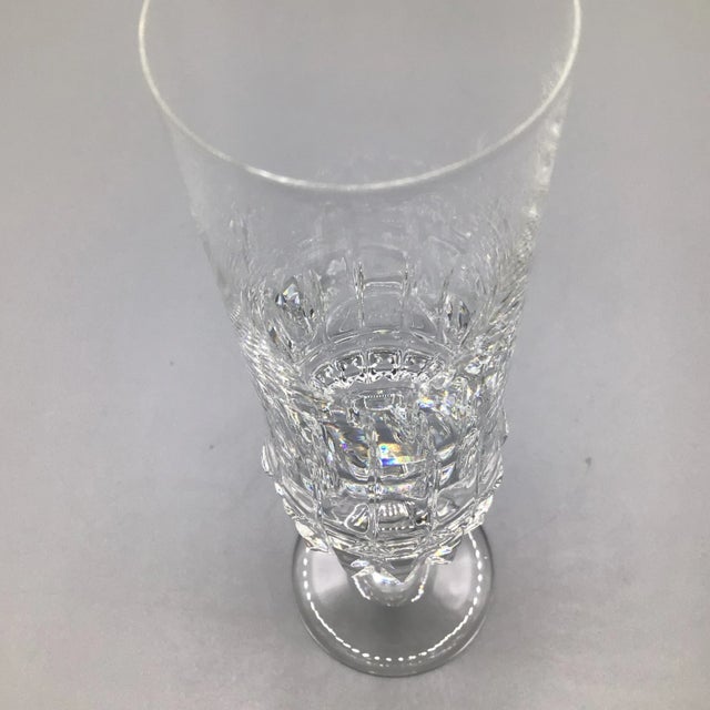 Transparent Rosenthal Holdfast Fluted Champagne Glass For Sale - Image 8 of 13