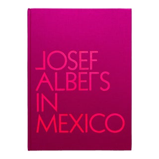 " Josef Albers in Mexico " Lithograph Print Large Hardcover Modernism Exhibition Art Book For Sale