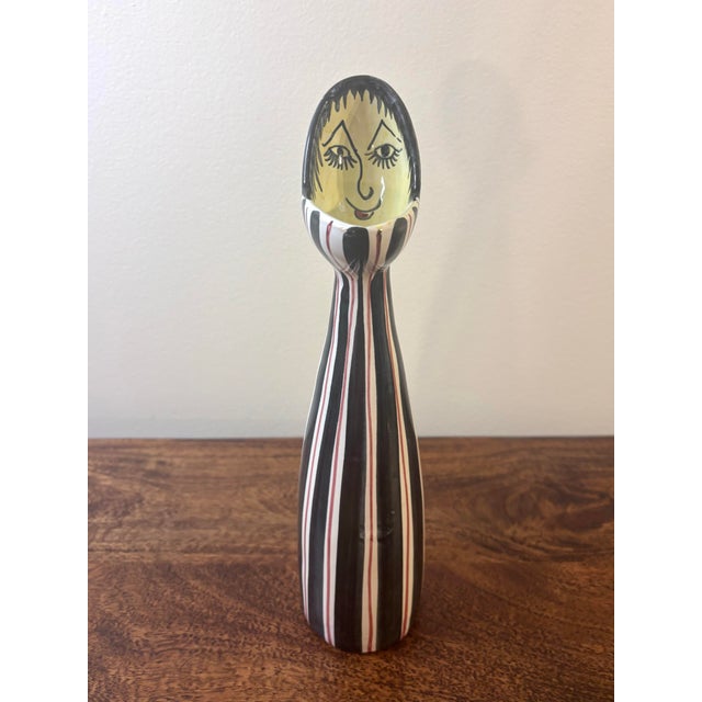 Aldo Londi Vintage 1950s Mid-Century Modern Italian Vase by Ed Langbein, Signed For Sale - Image 4 of 8