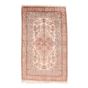 Extremely Fine Turkish Silk Herekeh Rug 6'5'' X 10'4''