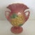 Hull U. S. A. Pottery Double Handle Pink and Yellow Magnolia Flower Vase For Sale - Image 4 of 13