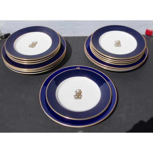 Ritz Dinner and Service Plates a Set of 8 With 16 Pieces Chairish
