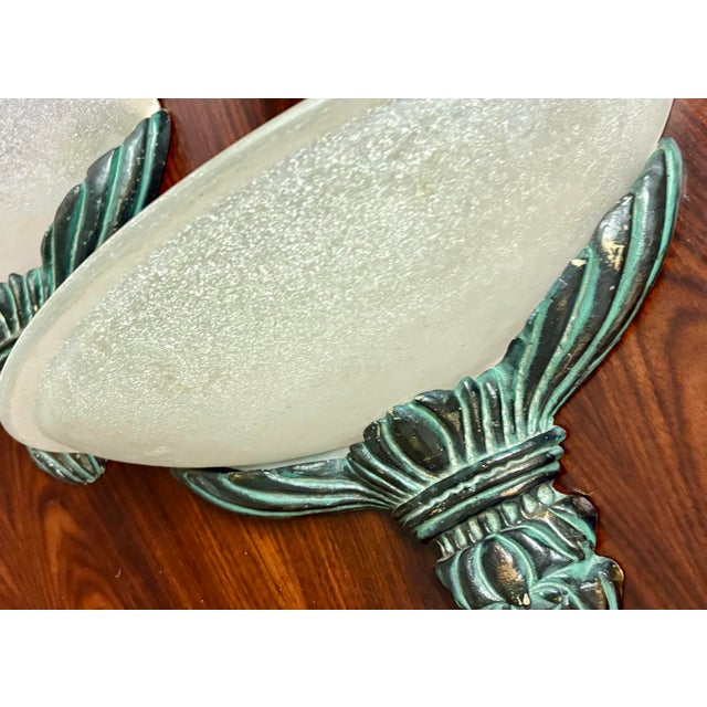 Pair of Danish Art Deco Wall Sconces For Sale - Image 9 of 9