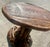 Wood Late 20th Century Small Rustic Root Base Oval Side Table Cabin Cottage For Sale - Image 7 of 12