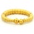 A striking circa-1970 bracelet by celebrated Greek goldsmith Ilias Lalaounis, handcrafted in richly hued 22-karat yellow...