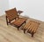 1950s IT57 Armchair with Coffee Table and Ottoman by Ilmari Tapiovaara for Arnaboldi, 1957, Set of 2 For Sale - Image 5 of 11