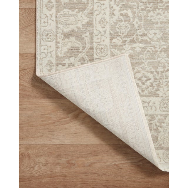 2020s Amber Lewis x Loloi Zuma Sand / Stone 9'-6" x 13'-1" Area Rug For Sale - Image 5 of 8