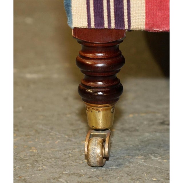 Textile Set of Signature Scroll Arm Sofas from Howard & Sons For Sale - Image 7 of 18