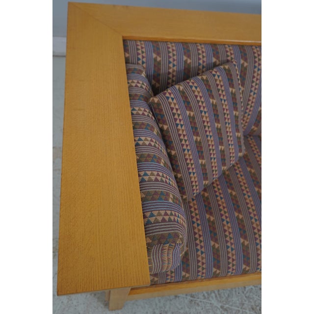 Stickley Stickley Mission Oak Prairie Settee Sofa For Sale - Image 4 of 18