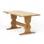 Mid-Century Brutalist Rustic Dining Table For Sale - Image 9 of 9