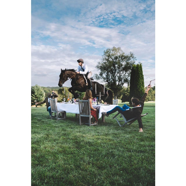 Part of Mele's limited edition series titled, “Horsing Around”. Transporting viewers to a world where horses outnumber...