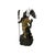 Vintage Cloisonne Yellow Enamel General Guan Yu Warrior Metal Statue For Sale - Image 14 of 18