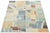 Modernist Color-Block Handcrafted Wool Area Rug With Abstract Painterly Grid For Sale - Image 10 of 12