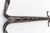 Metal Mid-Century Modern French Handmade Wrought Iron Wall Coat Rack, 1960s For Sale - Image 7 of 9