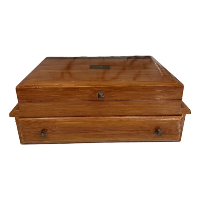 Art Deco Silverware Chest For Sale