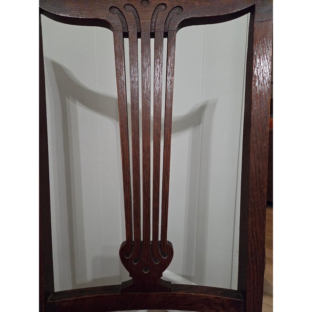 Early 20th Century Early 20th Century Arts & Crafts Chair For Sale - Image 5 of 7